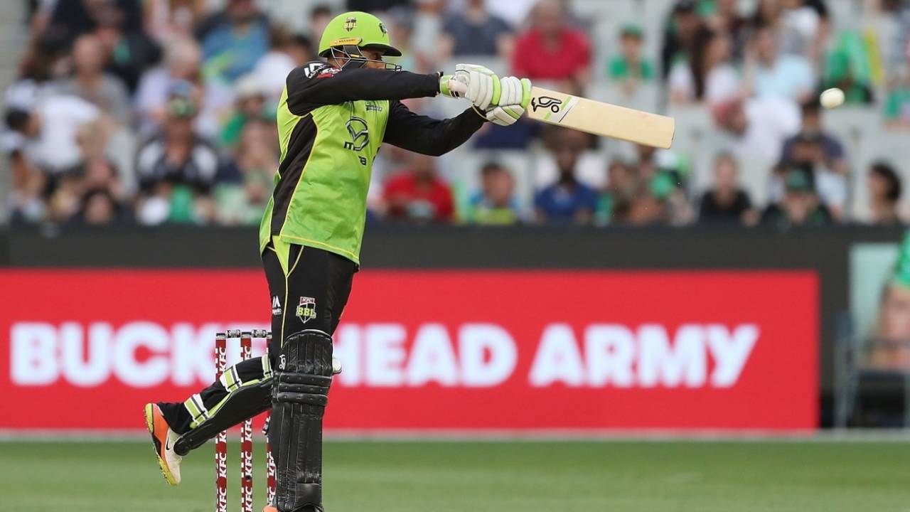 Usman Khawaja punished the Stars with a flurry of boundaries&nbsp;&nbsp;&bull;&nbsp;&nbsp;Getty Images