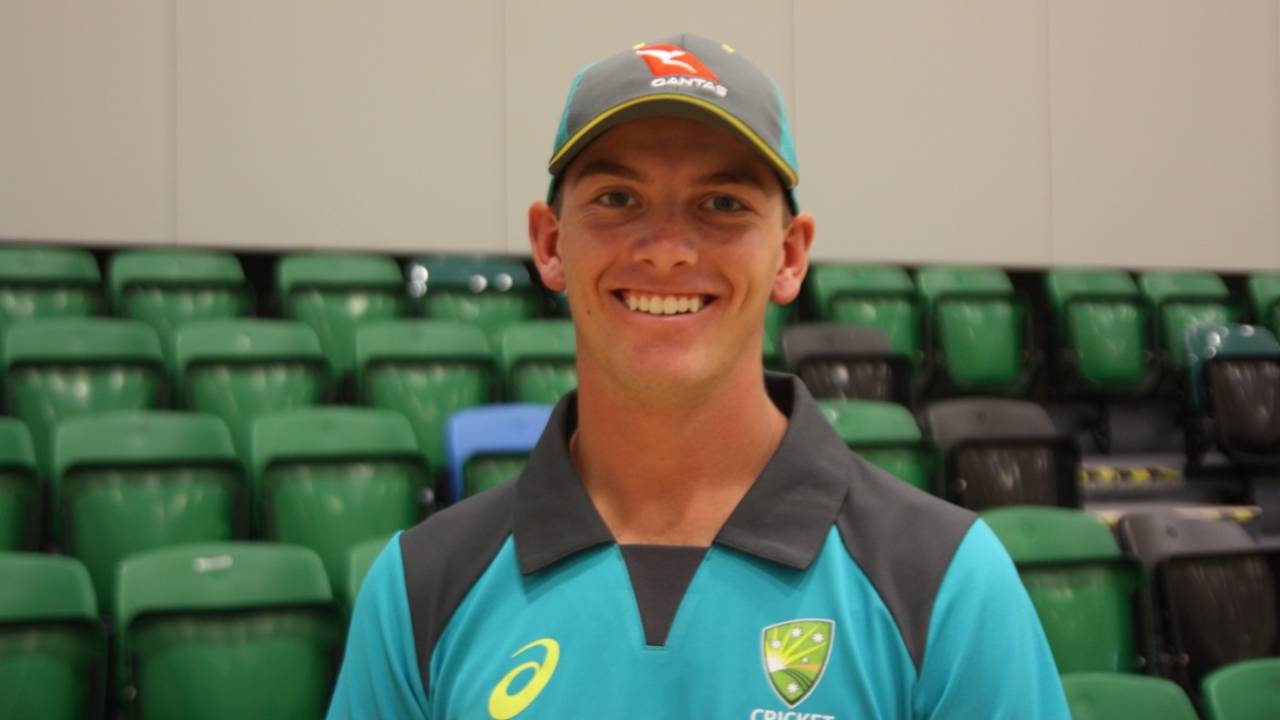 As a 14-year old, Baxter Holt learnt the basics of wicketkeeping from Alyssa Healy, Queenstown, January 22, 2018