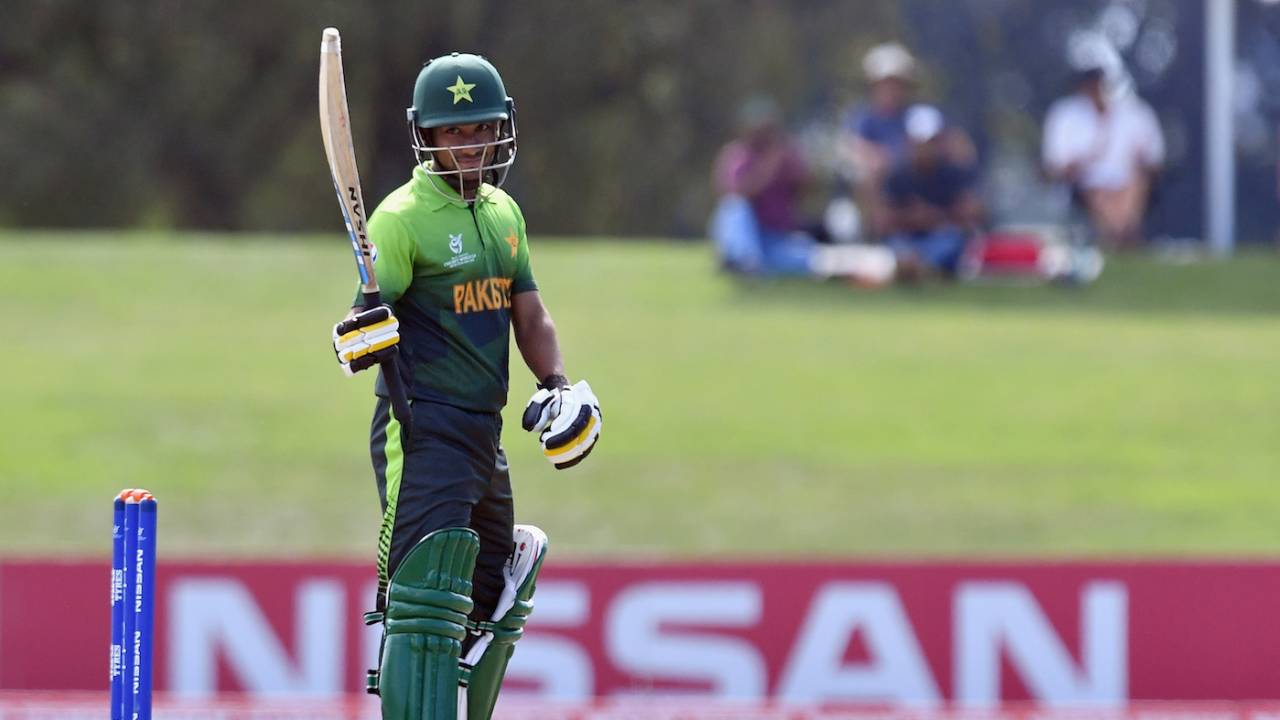 Ali Zaryab Asif scored another half-century, Pakistan v South Africa, Under-19 World Cup, quarter-final, Christchurch, January 24, 2018