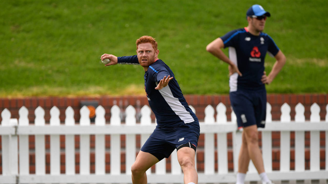 Jonny Bairstow in fielding drills, Wellington, March 1, 2018