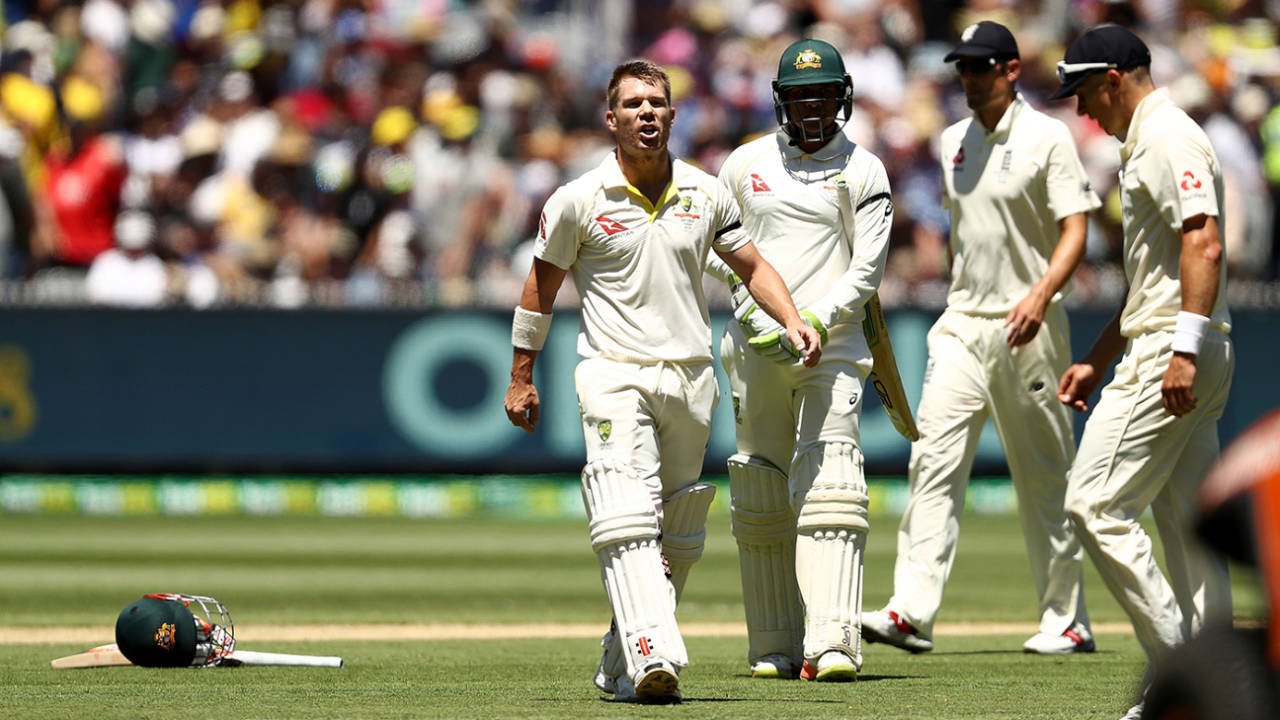 In your face: David Warner and his team-mates consider getting stuck into the opposition a part of the game&nbsp;&nbsp;&bull;&nbsp;&nbsp;Getty Images
