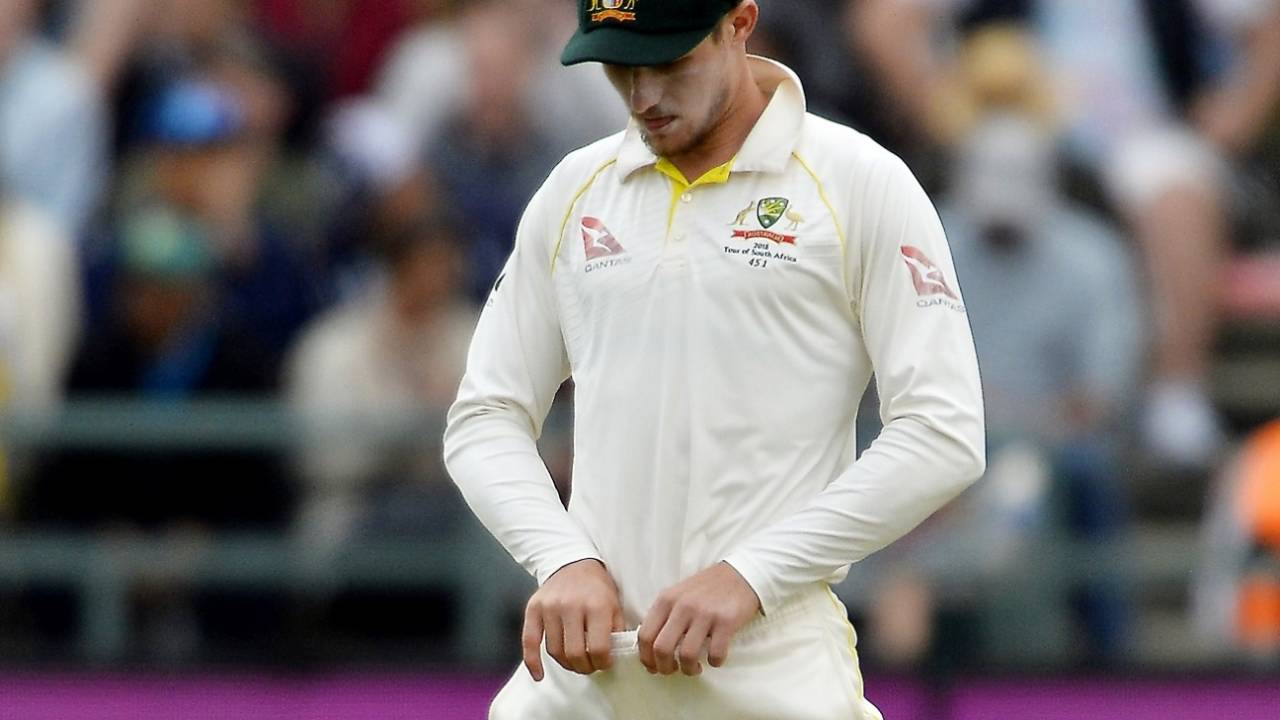 Cameron Bancroft's pants came under scrutiny, South Africa v Australia, 3rd Test, Cape Town, 3rd day, March 24, 2018
