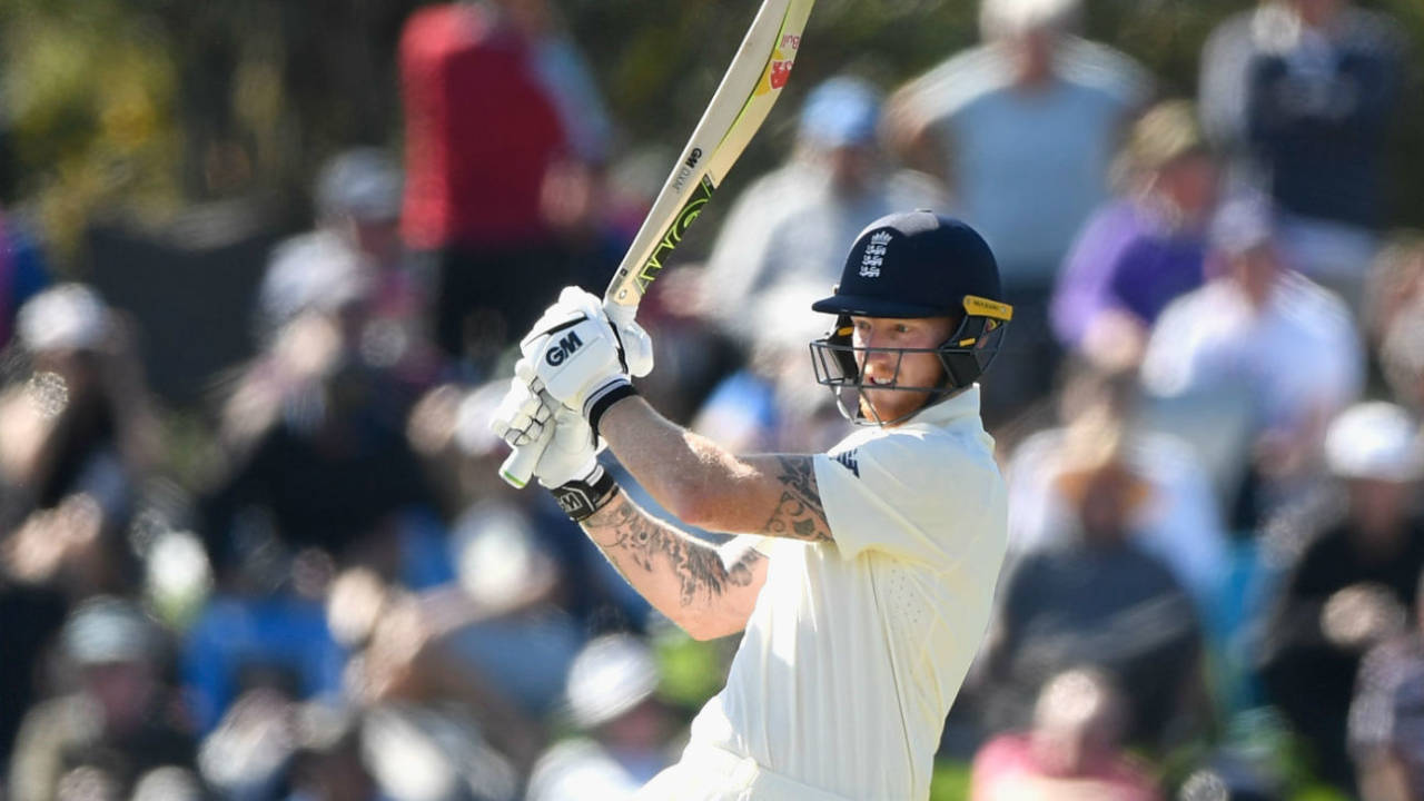 Ben Stokes pulls through midwicket, New Zealand v England, 2nd Test, Christchurch, 1st day, March 30, 2018