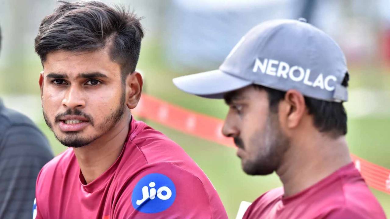 Shreyas Iyer talks during a Delhi Daredevils camp, Delhi, April 2, 2018