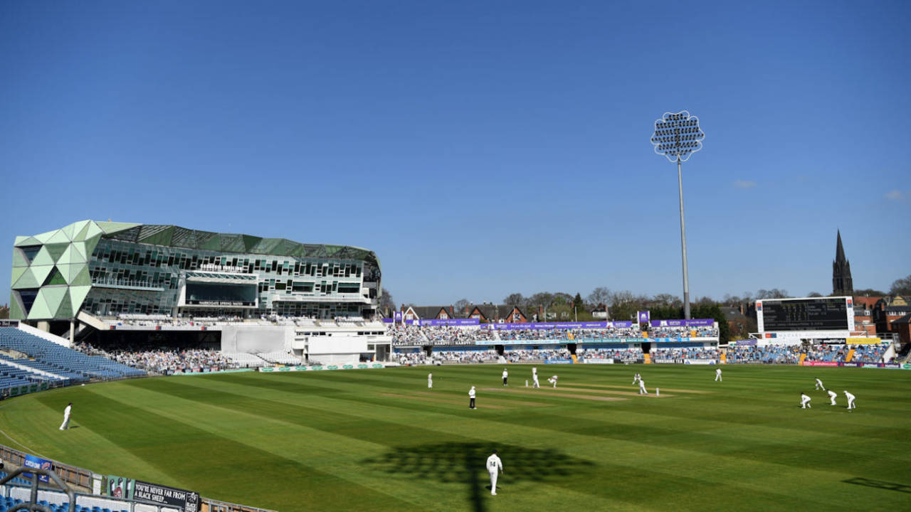 Headingley from the West Stand, Specavers Championship Division One, Yorkshire v Notts, April 20, 2018