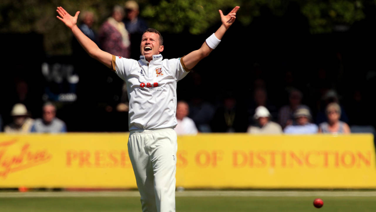 Peter Siddle enjoyed two successful spells at Chelmsford, taking 37 wickets at 16.40, Essex v Yorkshire, Specsavers Championship Division One, Chelmsford, May 4, 2018