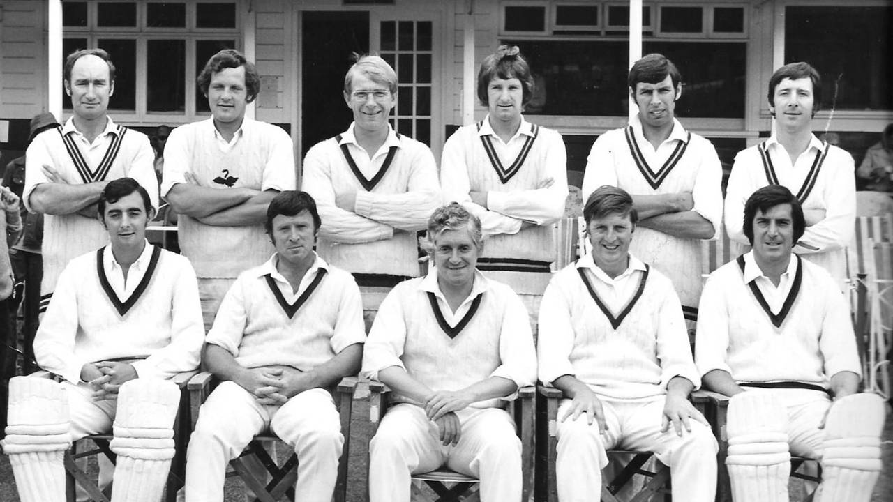 The Minor Counties team that took on West Indies in 1973. David Bailey is third from left, back row. Frank Collyer back row, far right