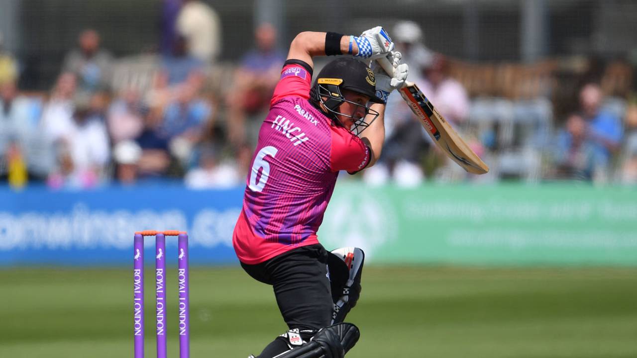 Harry Finch scored his maiden one-day hundred, Sussex v Hampshire, Royal London Cup, Hove, May 19, 2018