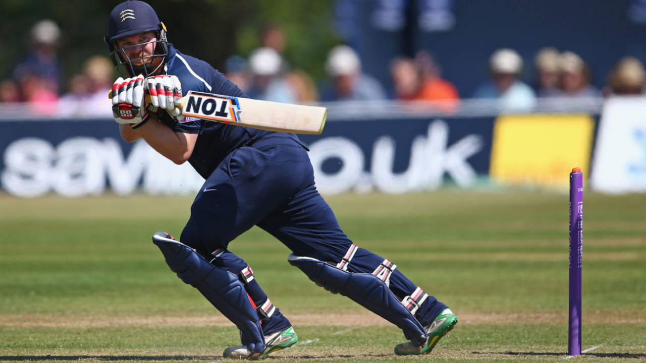 Paul Stirling was in punishing form, Middlesex v Kent, Royal London Cup, Radlett, May 20, 2018