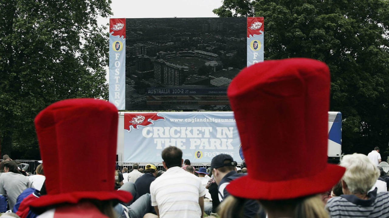 The 2005 Ashes in Regents Park, July 22, 2005