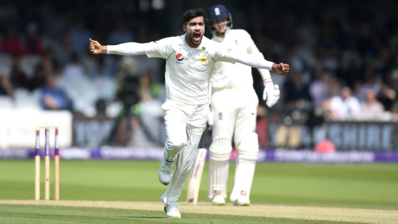 Mohammad Amir claimed two wickets in an over&nbsp;&nbsp;&bull;&nbsp;&nbsp;Getty Images
