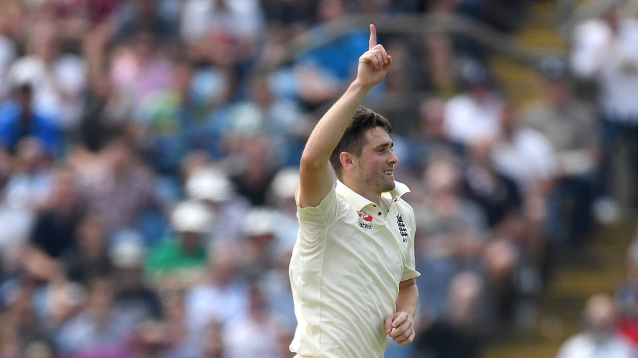 Chris Woakes made inroads on his return to the Test side&nbsp;&nbsp;&bull;&nbsp;&nbsp;Getty Images
