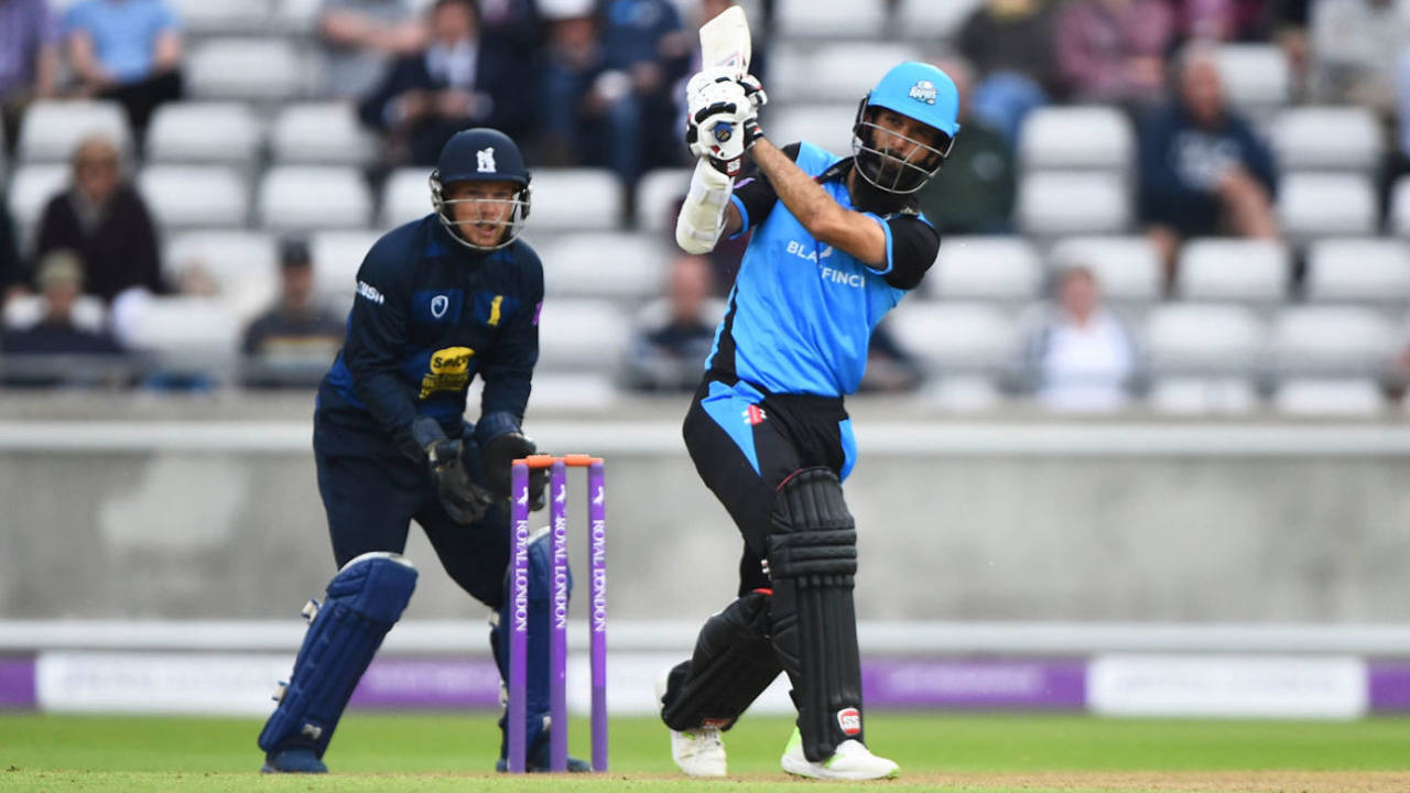 Moeen Ali inspired Worcestershire's run chase, Warwickshire v Worcestershire, Royal London Cup, North Group, Edgbaston, June 7, 2018