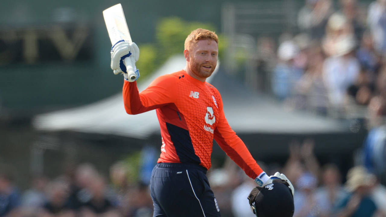Jonny Bairstow brought up his third consecutive ODI hundred&nbsp;&nbsp;&bull;&nbsp;&nbsp;Getty Images