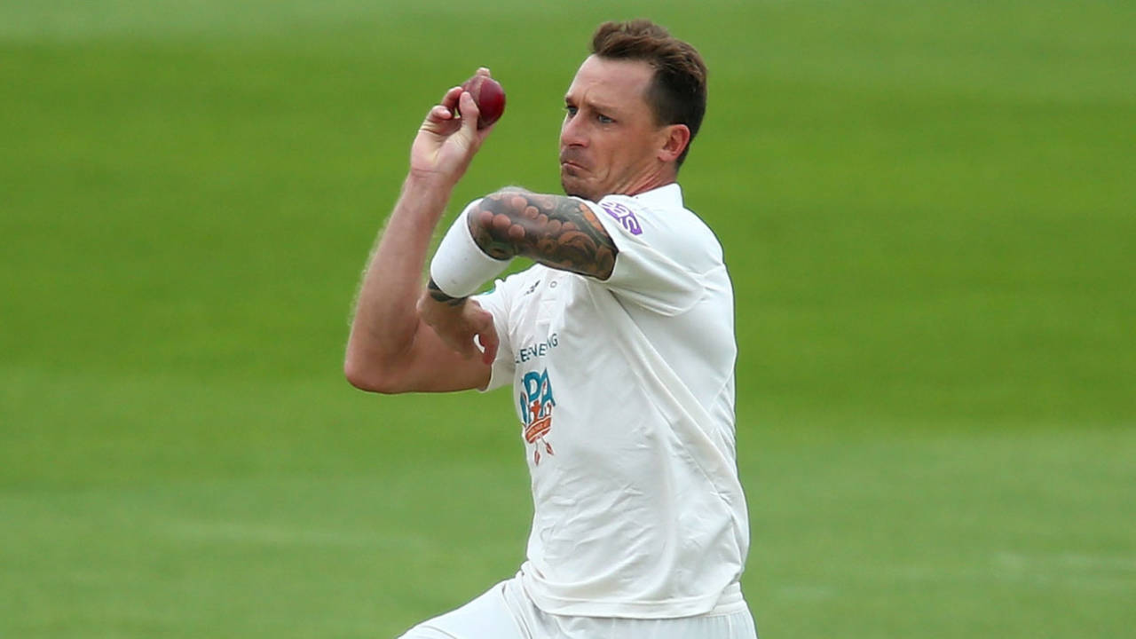 Dale Steyn strives to make an impact, Hampshire v Surrey, Specsavers Championship Division One, Ageas Bowl, June 10, 2018