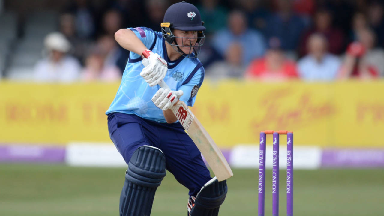 Gary Ballance revived the innings with a half-century, Essex v Yorkshire, Royal London Cup quarter-final, Chelmsford, June 14. 2018