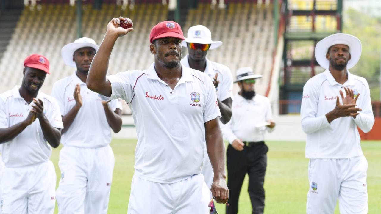 Shannon Gabriel's 13 for 121 were the third-best figures for a West Indian, West Indies v Sri Lanka, 2nd Test, St Lucia, 5th day, June 18, 2018