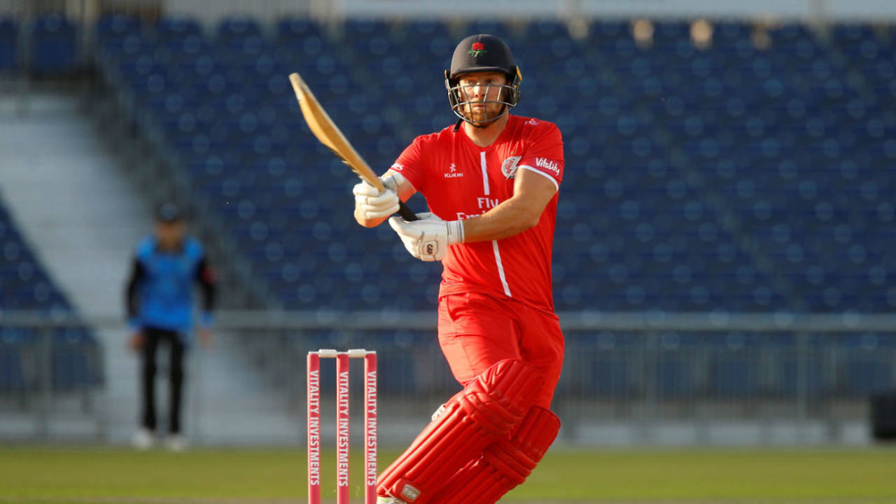 Steven Croft made a  well-paced 45 in Lancashire's chase&nbsp;&nbsp;&bull;&nbsp;&nbsp;Getty Images