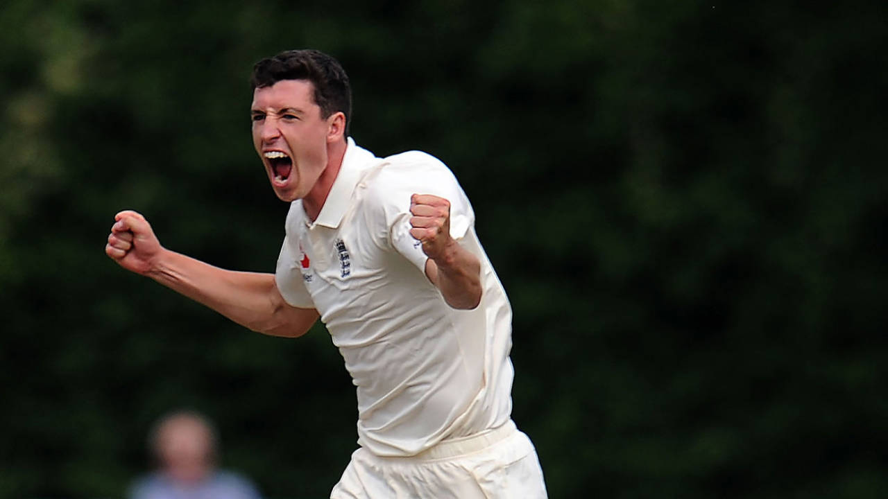 Matt Fisher ran through Somerset for the second time to set up a two-day win&nbsp;&nbsp;&bull;&nbsp;&nbsp;Getty Images