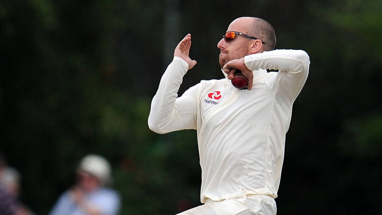 Jack Leach in delivery stride&nbsp;&nbsp;&bull;&nbsp;&nbsp;Getty Images