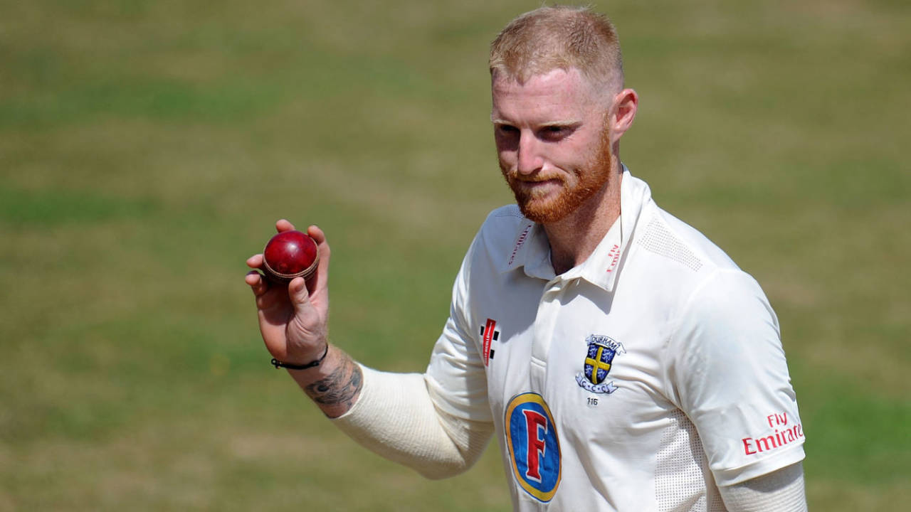 Ben Stokes claimed a five-wicket haul, Gloucestershire v Durham, County Championship, Division Two, Cheltenham, July 23, 2018