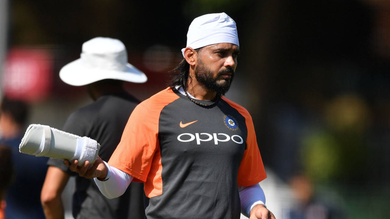 M Vijay during India's training session&nbsp;&nbsp;&bull;&nbsp;&nbsp;AFP