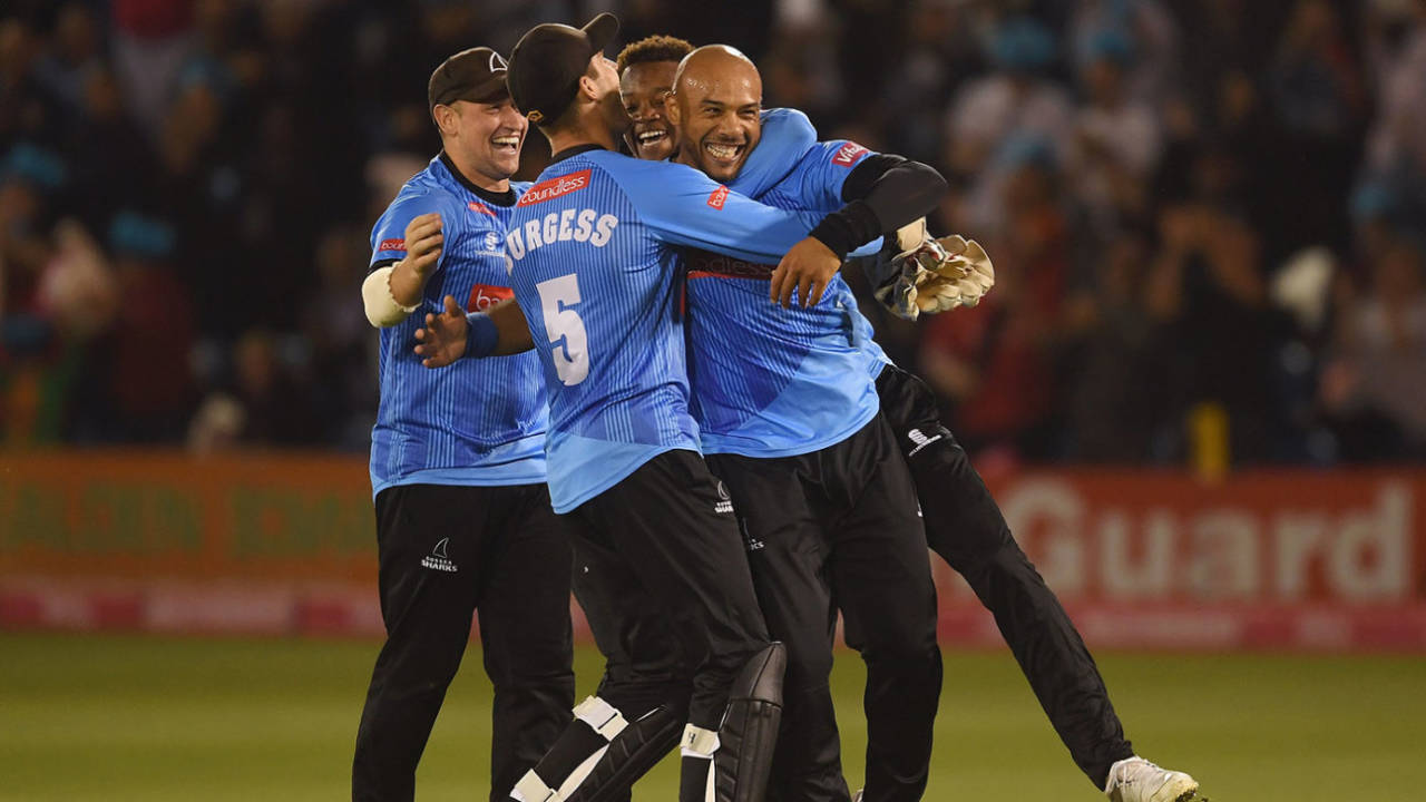 Tymal Mills claimed a hat-trick for Sussex, Sussex v Glamorgan, Vitality Blast, Hove, August 14, 2018