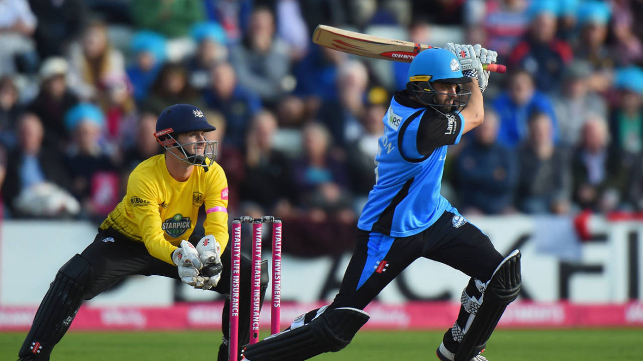 Callum Ferguson led Worcestershire's chase, Worcestershire v Gloucestershire, Vitality T20 Blast, Quarter-final, New Road, August 25, 2018