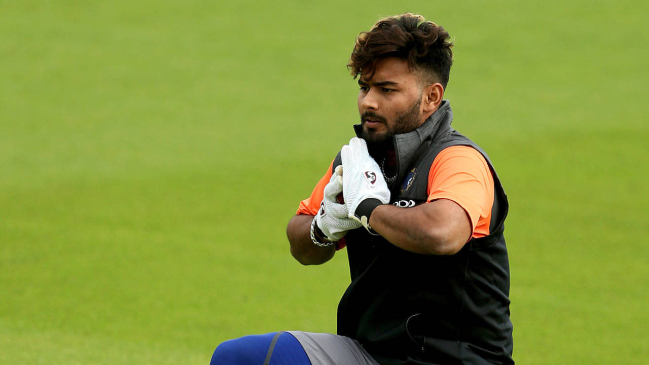 Rishabh Pant is a picture of concentration during training&nbsp;&nbsp;&bull;&nbsp;&nbsp;Associated Press