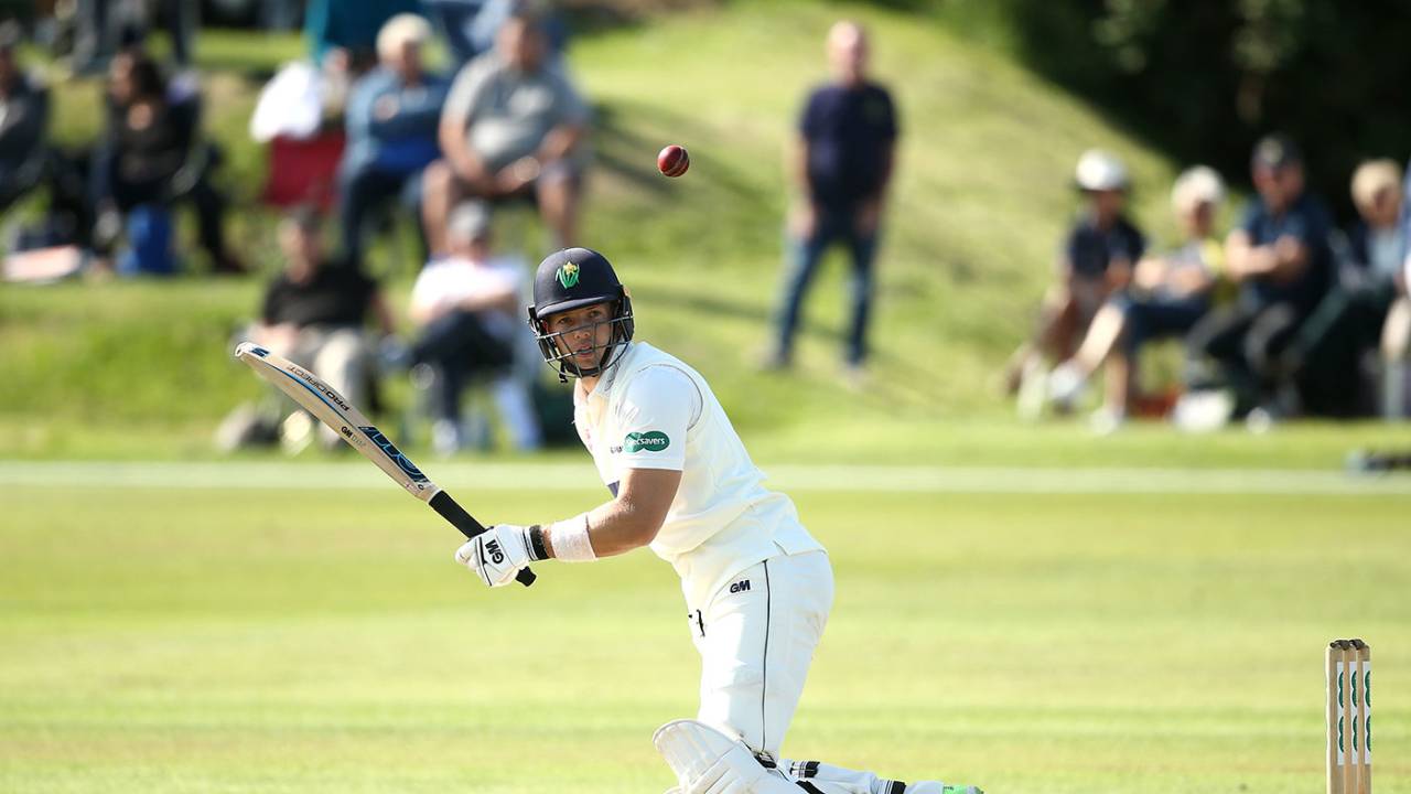 Craig Meschede offered some resistance, Glamorgan v Warwickshire, Specsavers Championship, Division Two, Colwyn Bay, August 29, 2018
