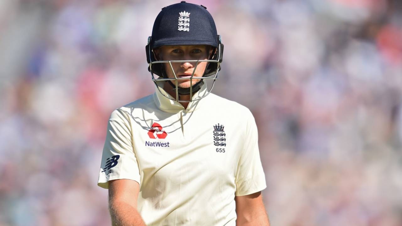 Joe Root walks back after being dismissed, England v India, 4th Test, Ageas Bowl, 3rd day, September 1, 2018 