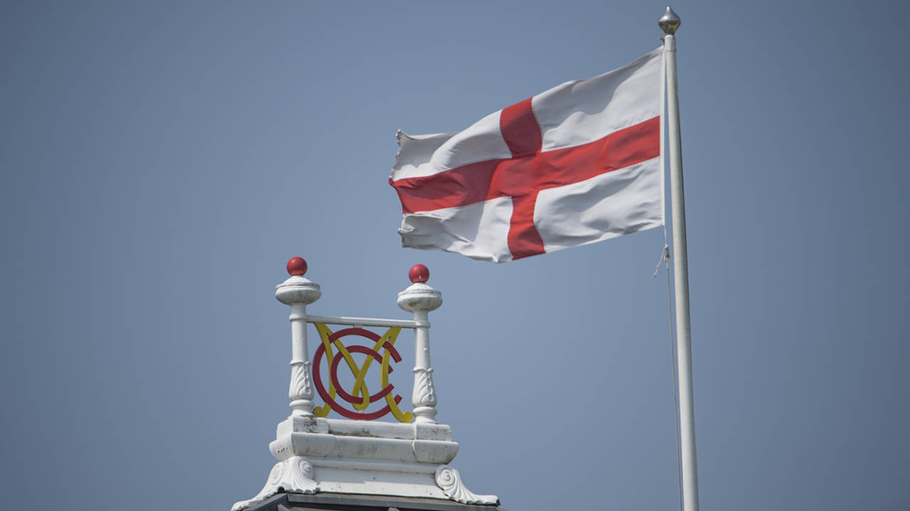 The England flag flies over Lord's&nbsp;&nbsp;&bull;&nbsp;&nbsp;Getty Images