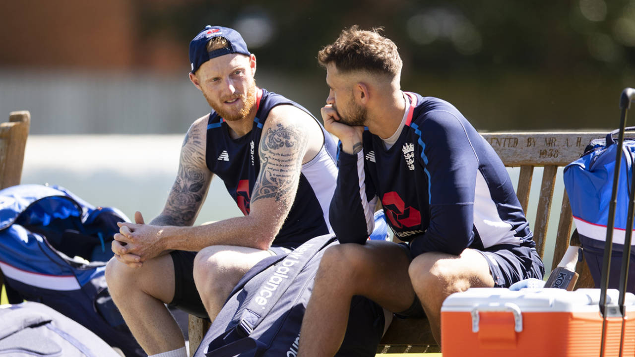Ben Stokes and Alex Hales during an England training session&nbsp;&nbsp;&bull;&nbsp;&nbsp;Getty Images