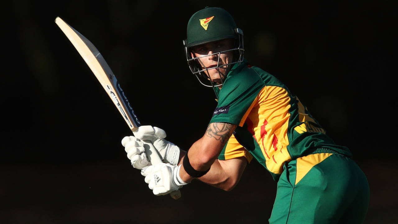 Ben McDermott steers one fine, South Australia v Tasmania, JT One-Day Cup 2018, Sydney, September 27, 2018