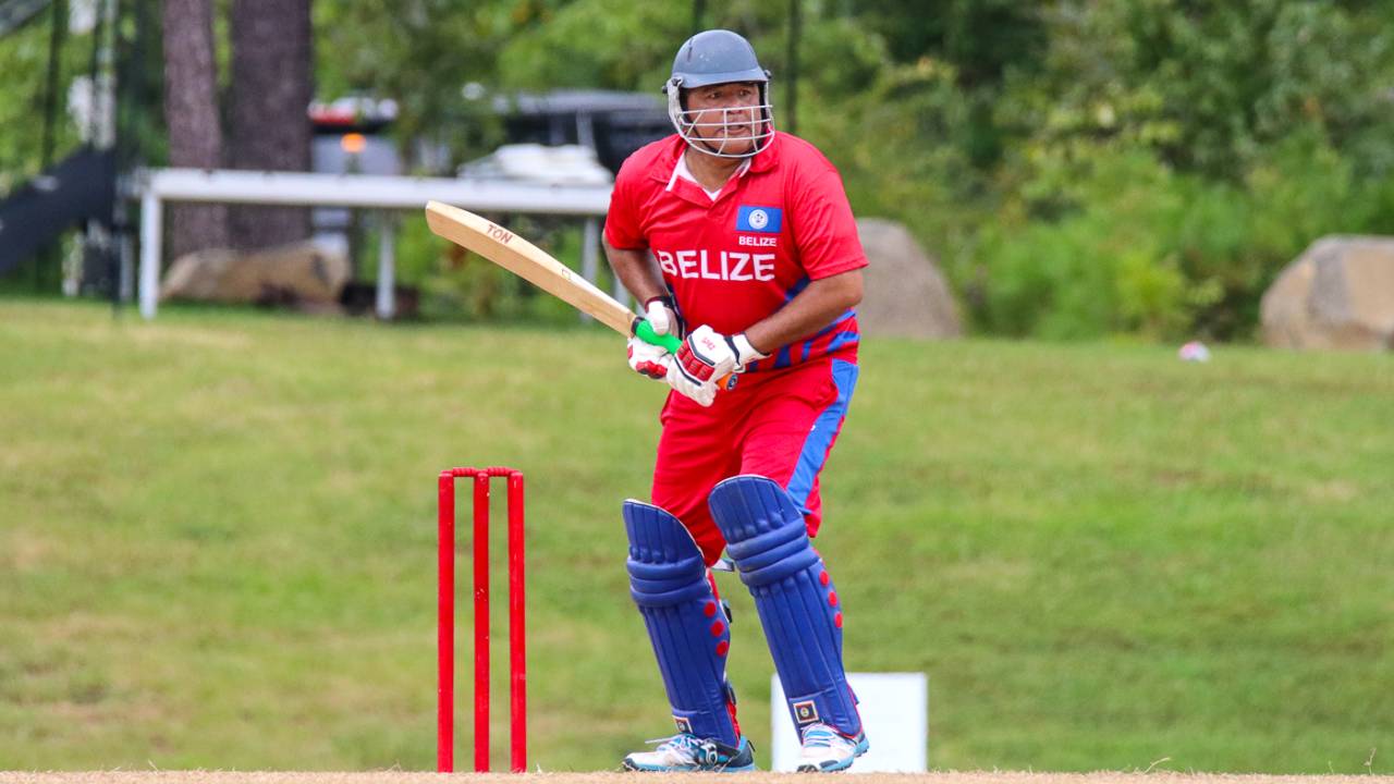 Howell Gillett was asked by his captain to retire out due to a slow scoring rate, Belize v Panama, ICC World Twenty20 Americas Sub Regional Qualifier A, Morrisville, September 22, 2018