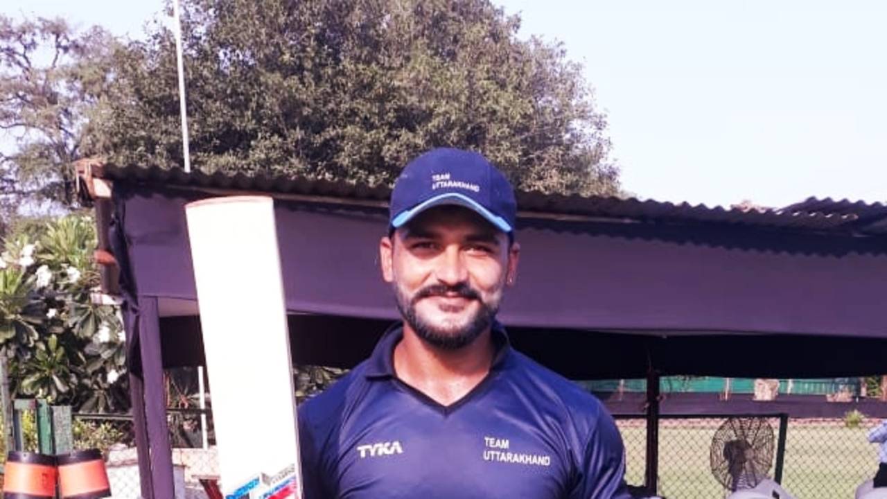 Karn Veer Kaushal became the first double-centurion in the Vijay Hazare Trophy, Uttarakhand v Sikkim, Plate Group, Vijay Hazare Trophy 2018-19, October 6, 2018
