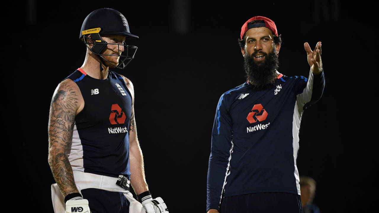 Moeen Ali and Ben Stokes train ahead of the third ODI&nbsp;&nbsp;&bull;&nbsp;&nbsp;Getty Images
