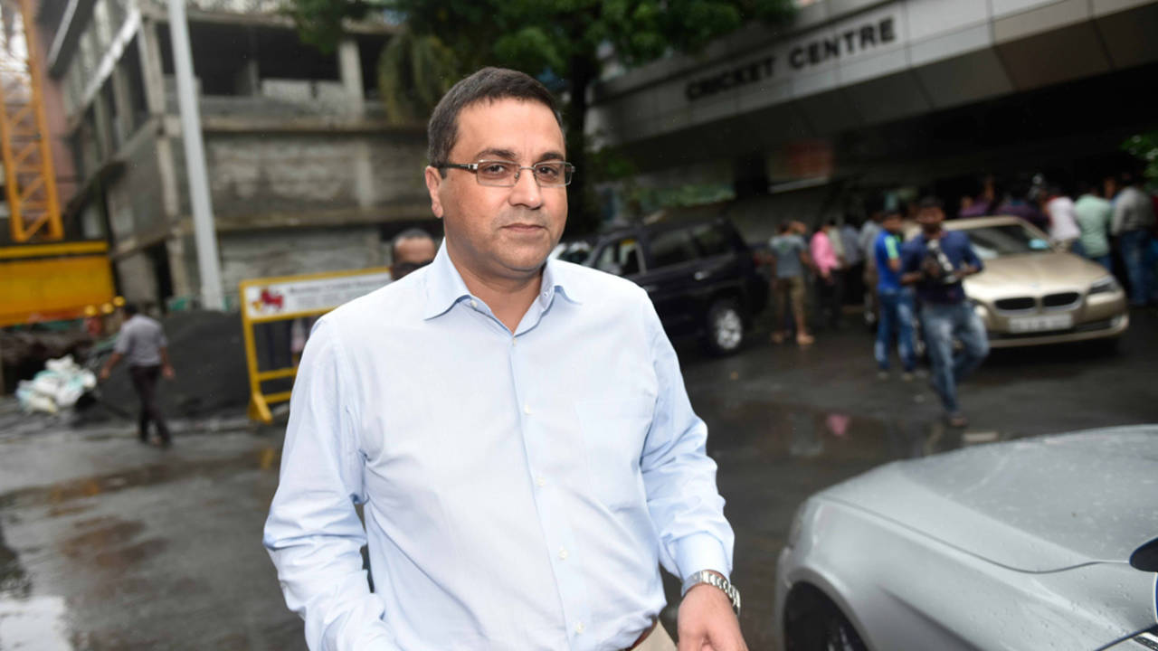 BCCI CEO Rahul Johri outside the board's headquarters&nbsp;&nbsp;&bull;&nbsp;&nbsp;Hindustan Times/Getty Images