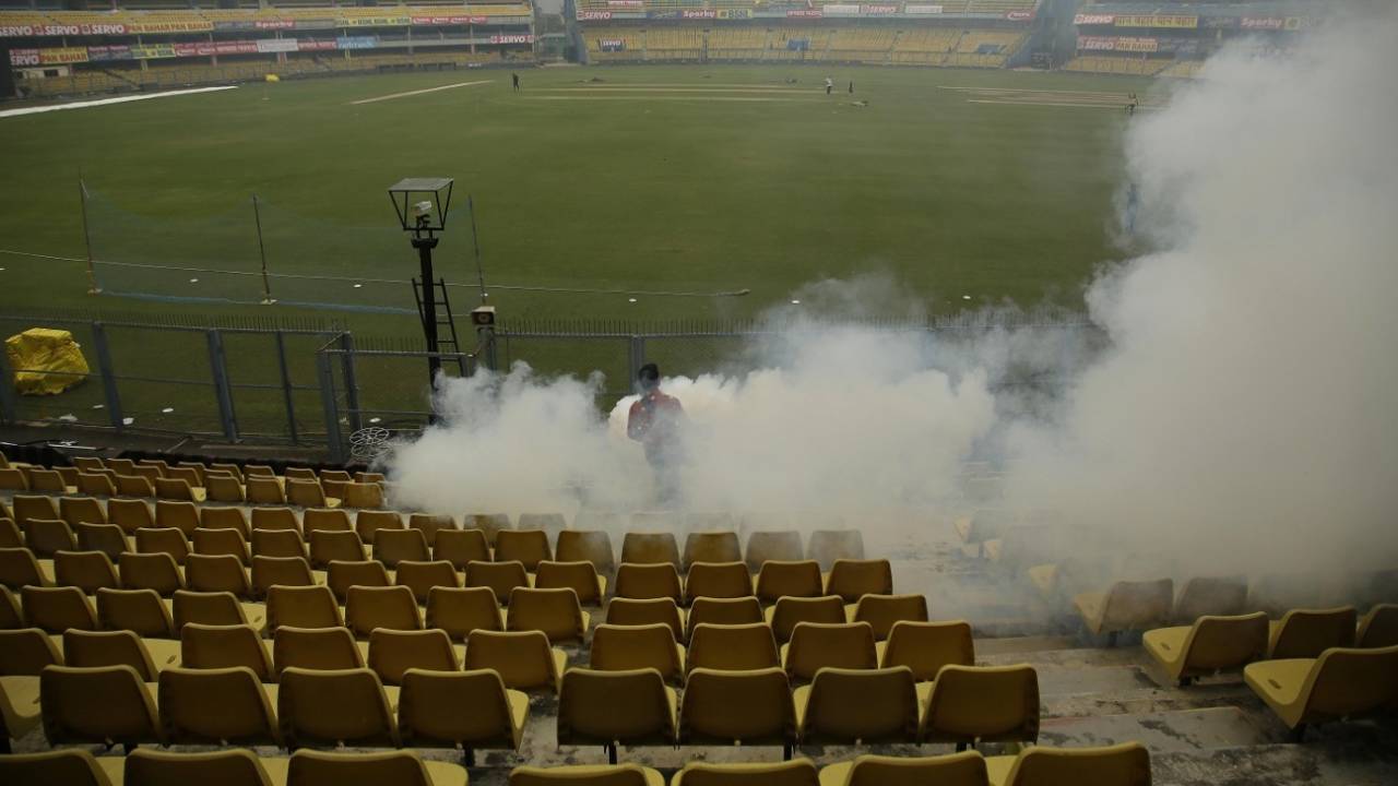 Time to clear the pests away at the Barsapara Stadium&nbsp;&nbsp;&bull;&nbsp;&nbsp;Associated Press