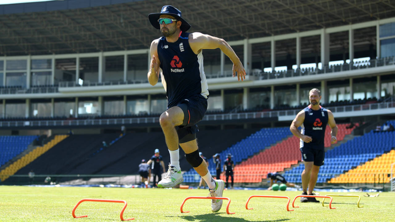 Mark Wood in training during England's tour of Sri Lanka, October 15, 2018