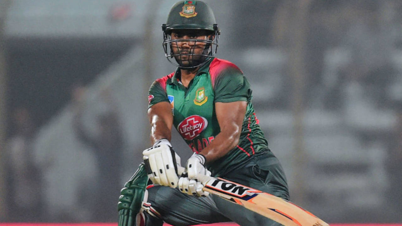 Imrul Kayes fell 10 short of a second successive century, Bangladesh v Zimbabwe, 2nd ODI, Chittagong, October 24, 2018