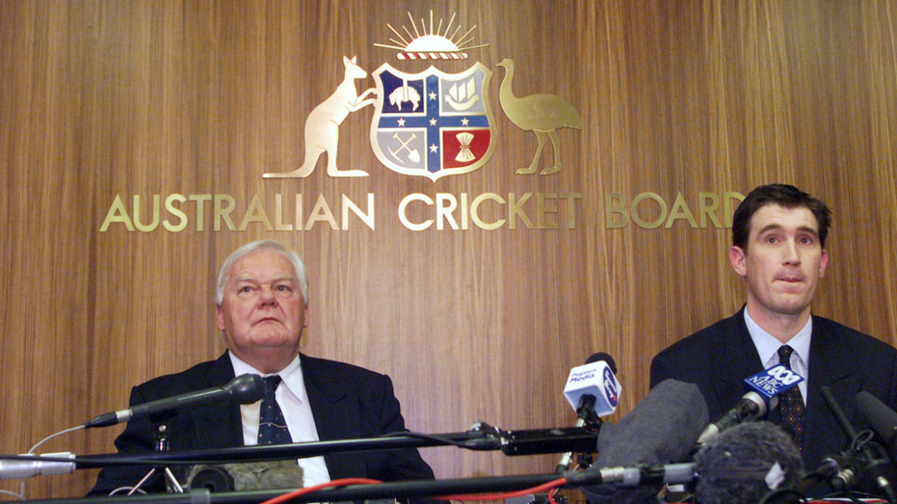 James Sutherland is announced as the new ACB CEO in 2001