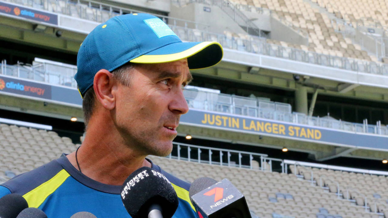 Justin Langer had a stand named after him at Perth Stadium&nbsp;&nbsp;&bull;&nbsp;&nbsp;Getty Images
