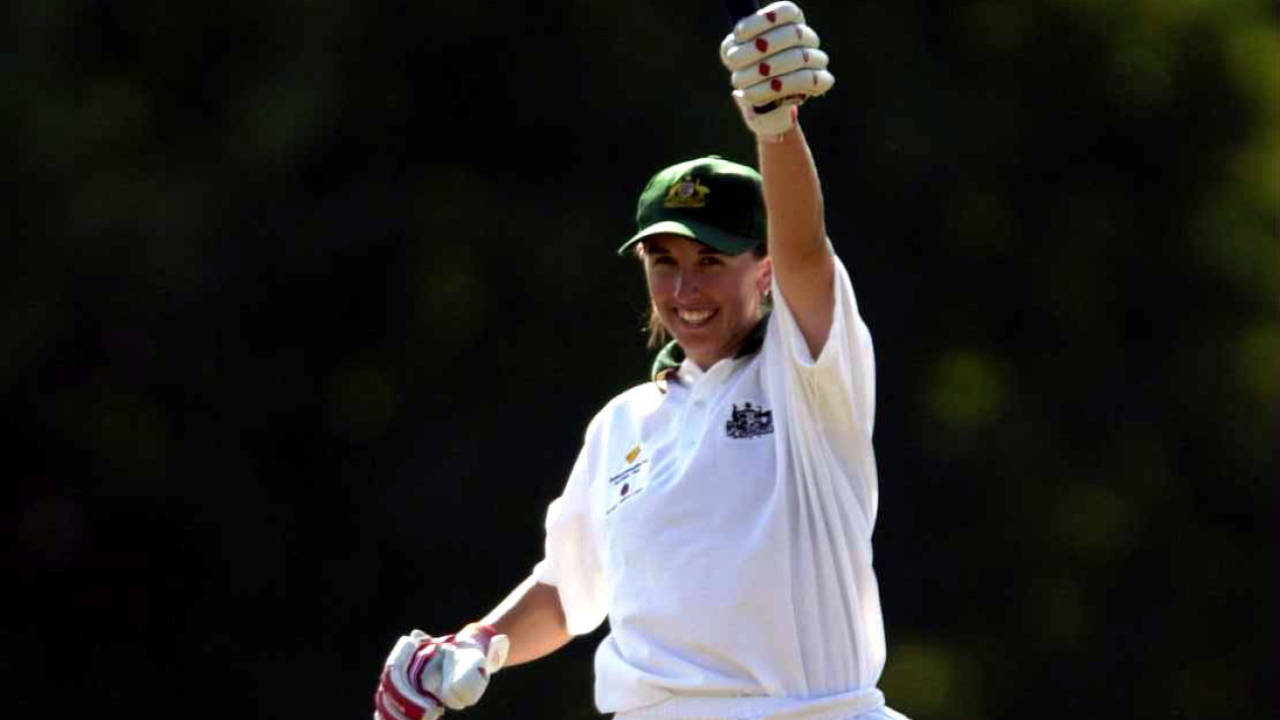 Michelle Goszko made a double century on Test debut&nbsp;&nbsp;&bull;&nbsp;&nbsp;Getty Images