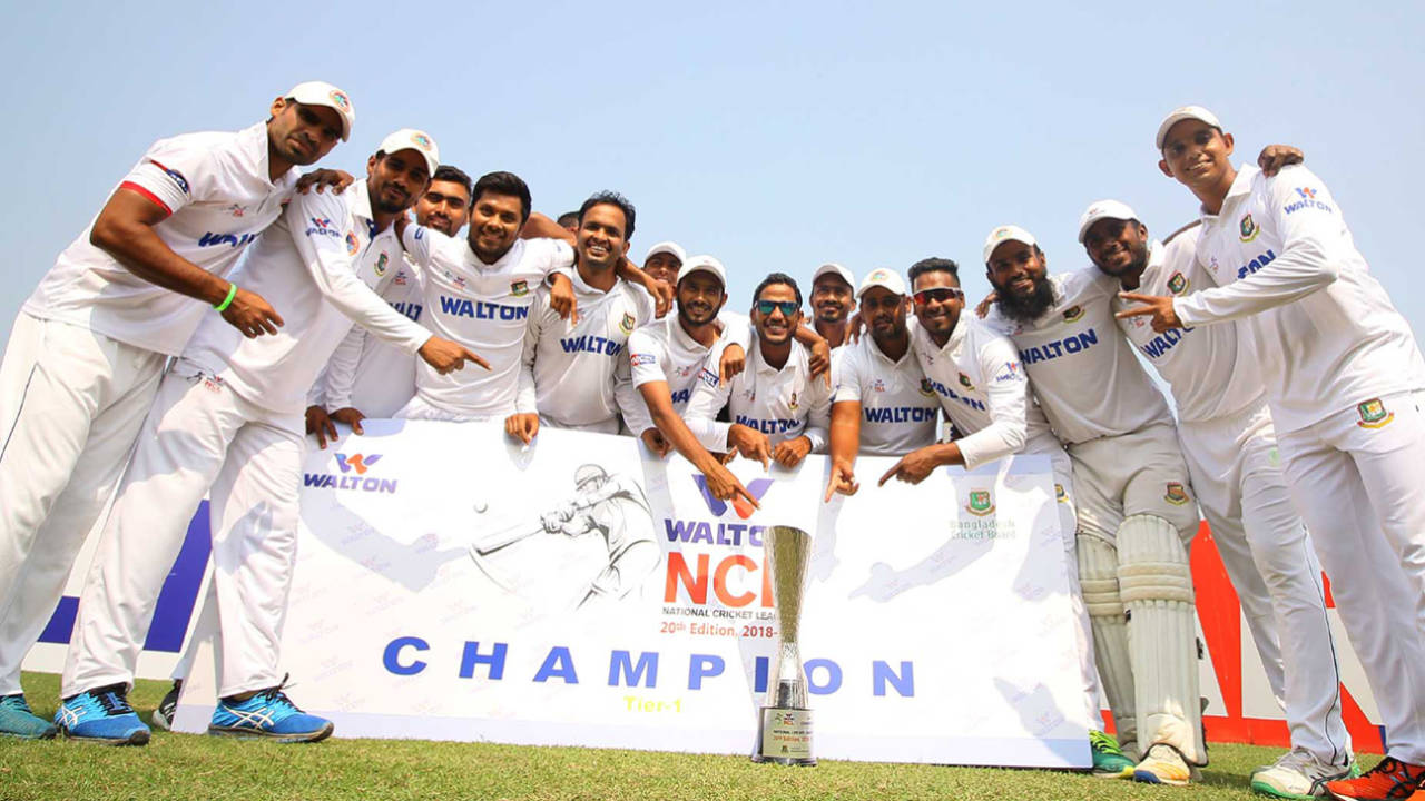 Rajshahi Division, after becoming NCL champions 2018, Rajshahi, November 8, 2018