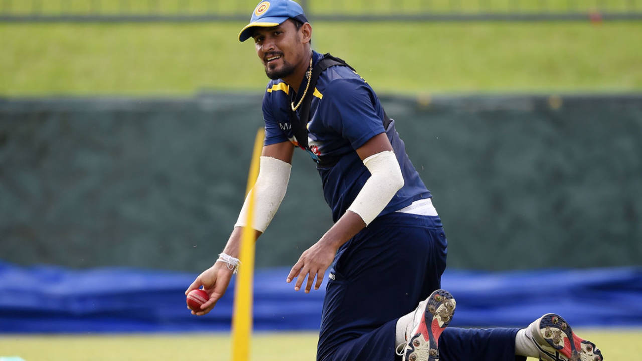 Suranga Lakmal will captain Sri Lanka in the second Test, Pallekele, November 12, 2018