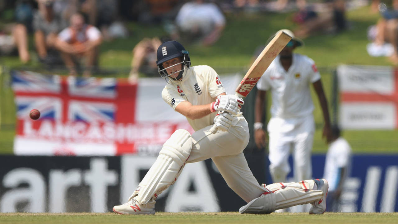 Joe Root made good use of the sweep shot, Sri Lanka v England, 2nd Test, Pallekele, 3rd day, November 16, 2018