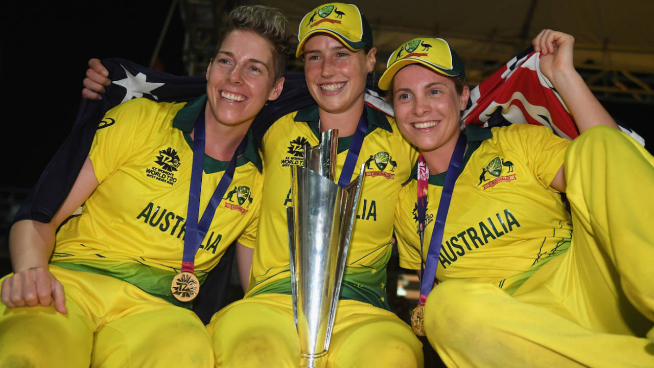 Australia are now four-time winners of the Women's World T20&nbsp;&nbsp;&bull;&nbsp;&nbsp;ICC/Getty