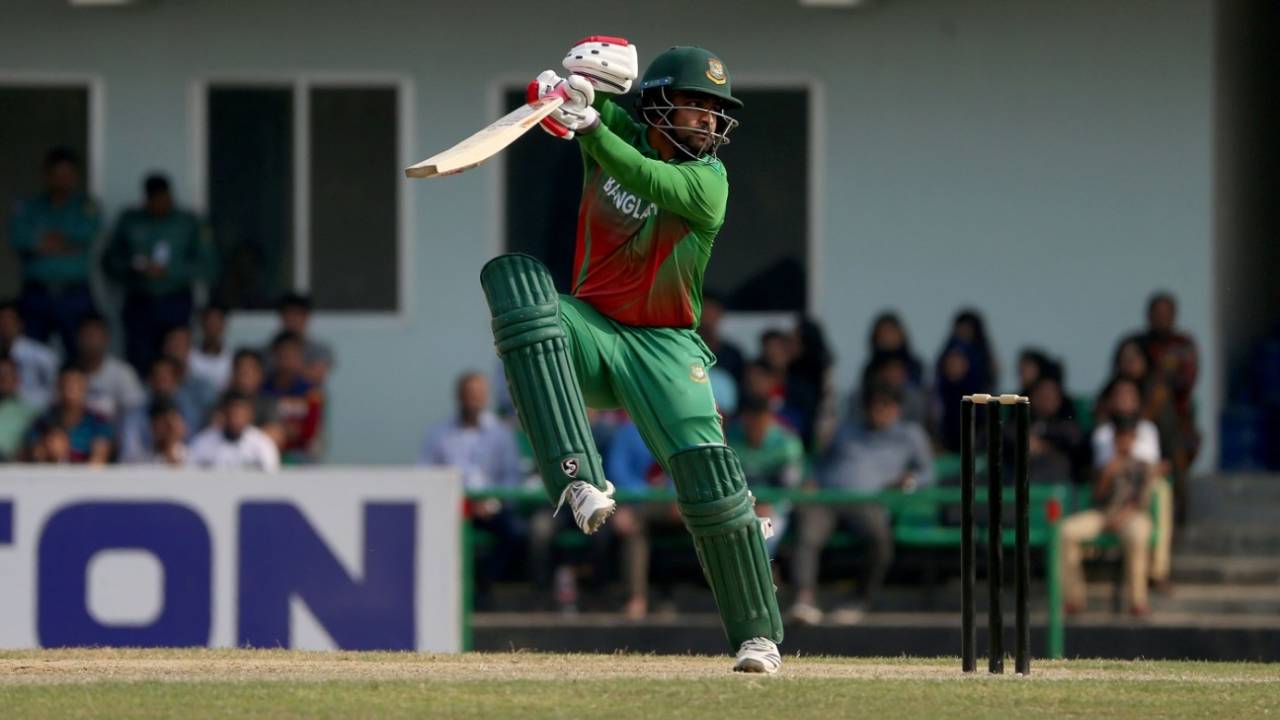 Tamim Iqbal carves the ball behind square, BCB XI v West Indians, warm-up game, Fatullah, December 6, 2018