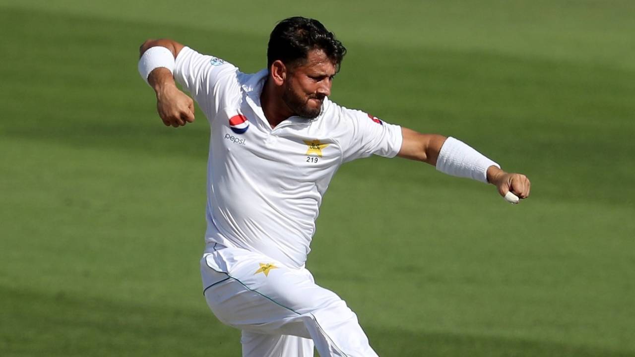 Yasir Shah took two wickets against the run of play, Pakistan v New Zealand, 3rd Test, Abu Dhabi, 5th day, December 7, 2018
